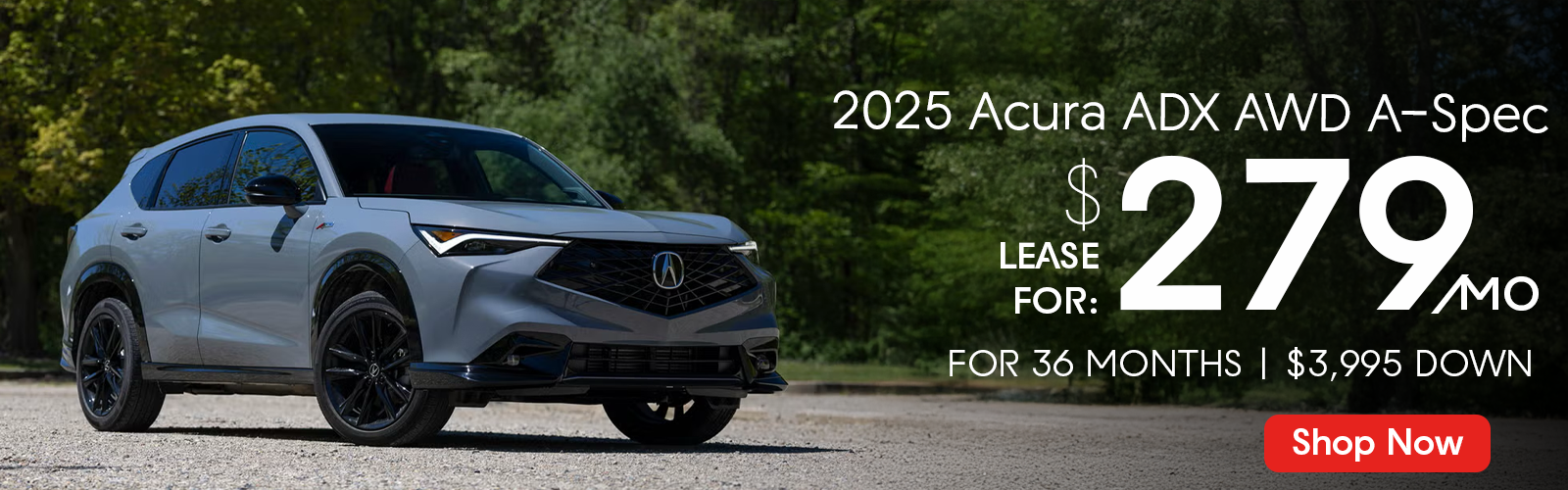 Shop Leases on the new Acura ADX