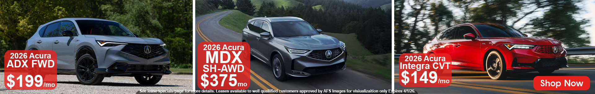 Find the Best Acura Lease in NJ at Open Road Acura of Wayne